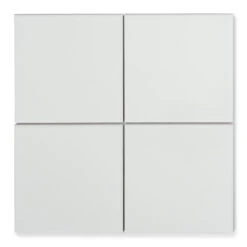 Elements White Square Wall Tile -Decor Surface Shop 20199 b