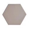 Mono Grey Hexagon Tile