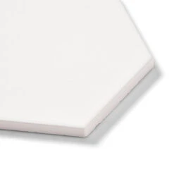 Mini Hex White Gloss Hexagon Tile -Decor Surface Shop 21911 2