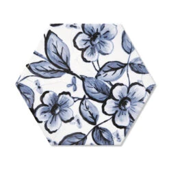 Porto Blue Hexagon Tile -Decor Surface Shop 23216 1 1