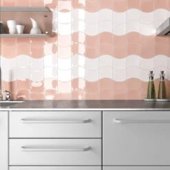Bondi Pink Wall Tile -Decor Surface Shop 8