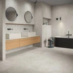 Barbican Light Grey Floor Tile -Decor Surface Shop Barbican Light Grey 03