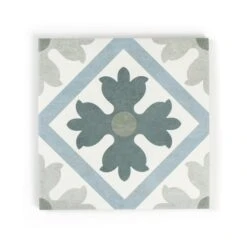 Bella Blue Pattern Tile -Decor Surface Shop Bella Blue 10