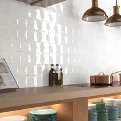 Bondi White Wall Tile -Decor Surface Shop Bondi White 04