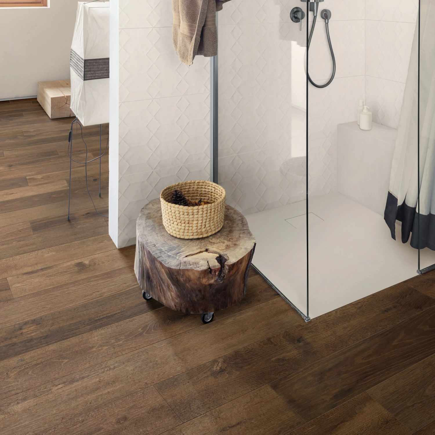 Bowdon Dark Wood Effect Tile 5 Bowdon Dark Wood Effect Tile - Image 5