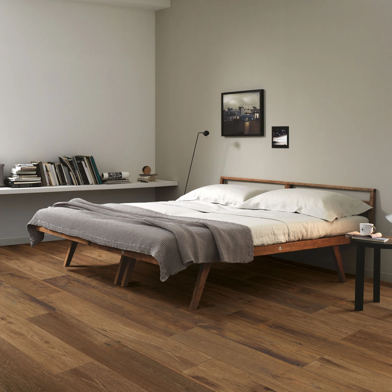 Bowdon Dark Wood Effect Tile 4 Bowdon Dark Wood Effect Tile - Image 4