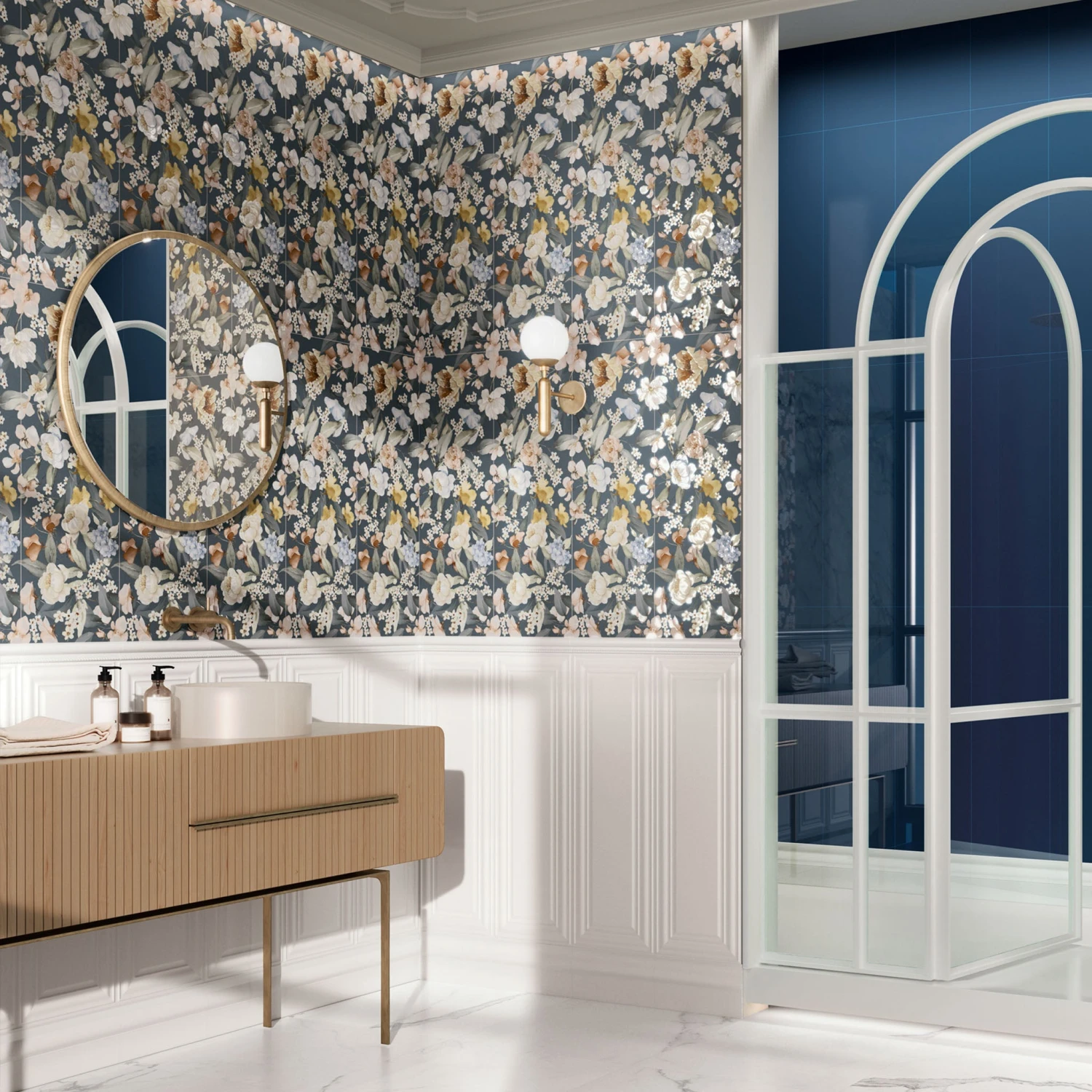 Cavendish White Panel Tile 8 Cavendish White Panel Tile - Image 8