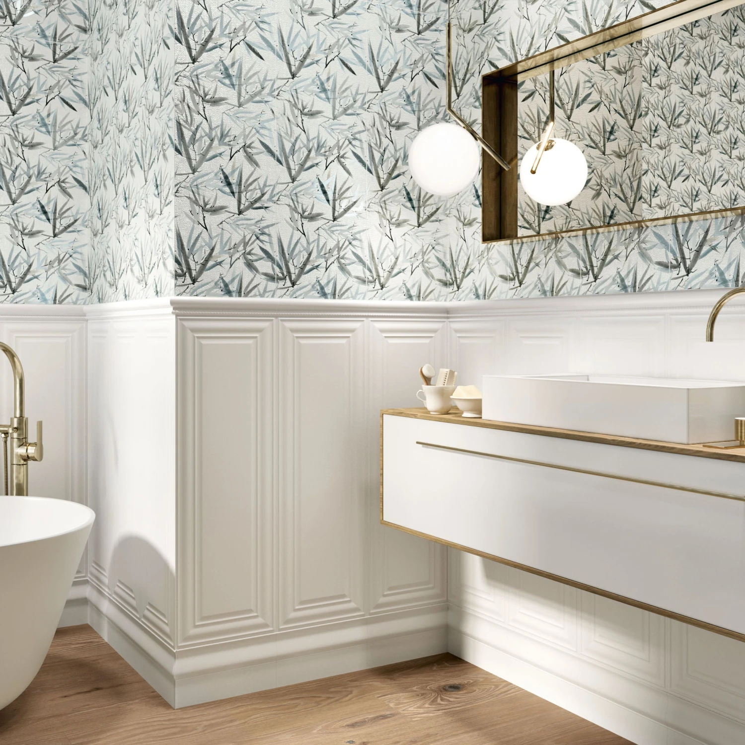 Cavendish White Panel Tile 2 Cavendish White Panel Tile - Image 2