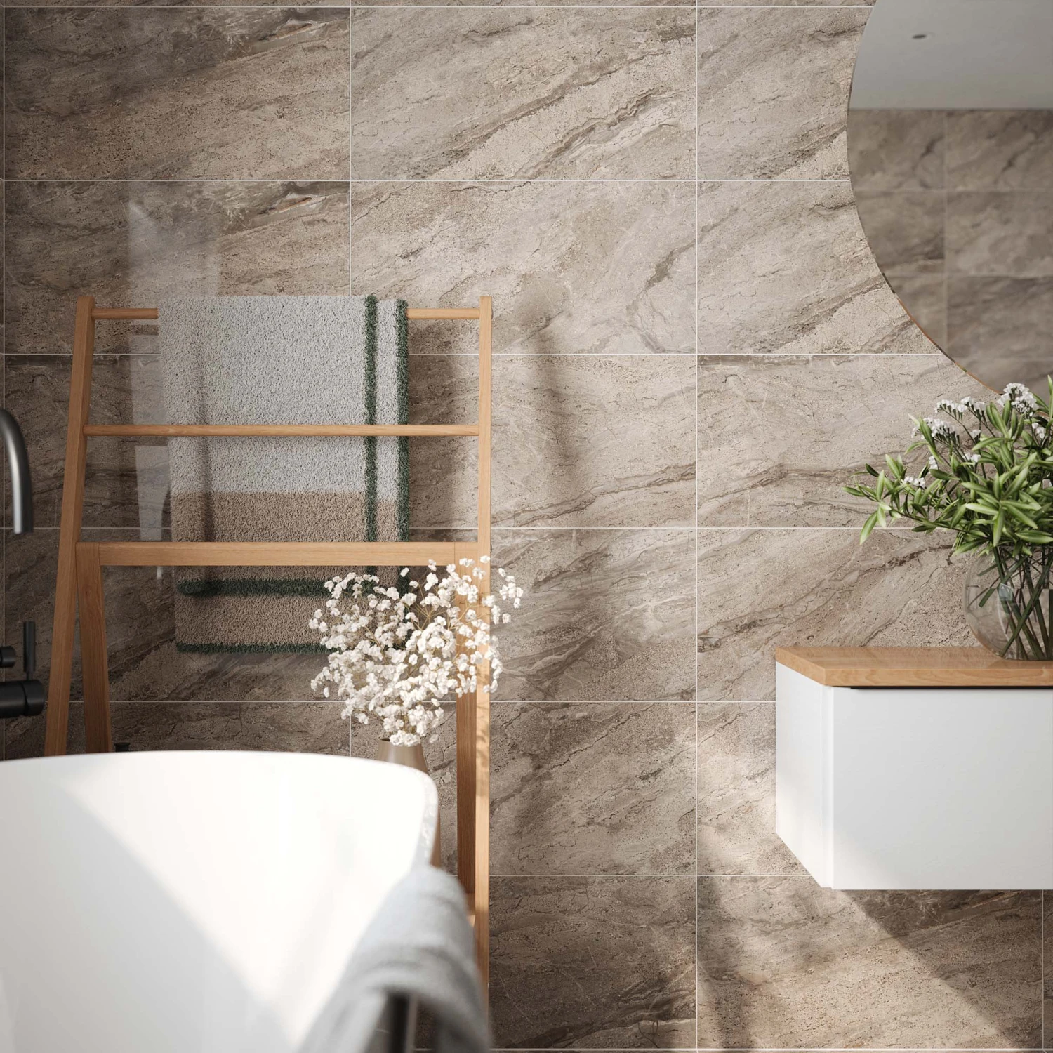 Destiny Beige Polished Tile 5 Destiny Beige Polished Tile - Image 5