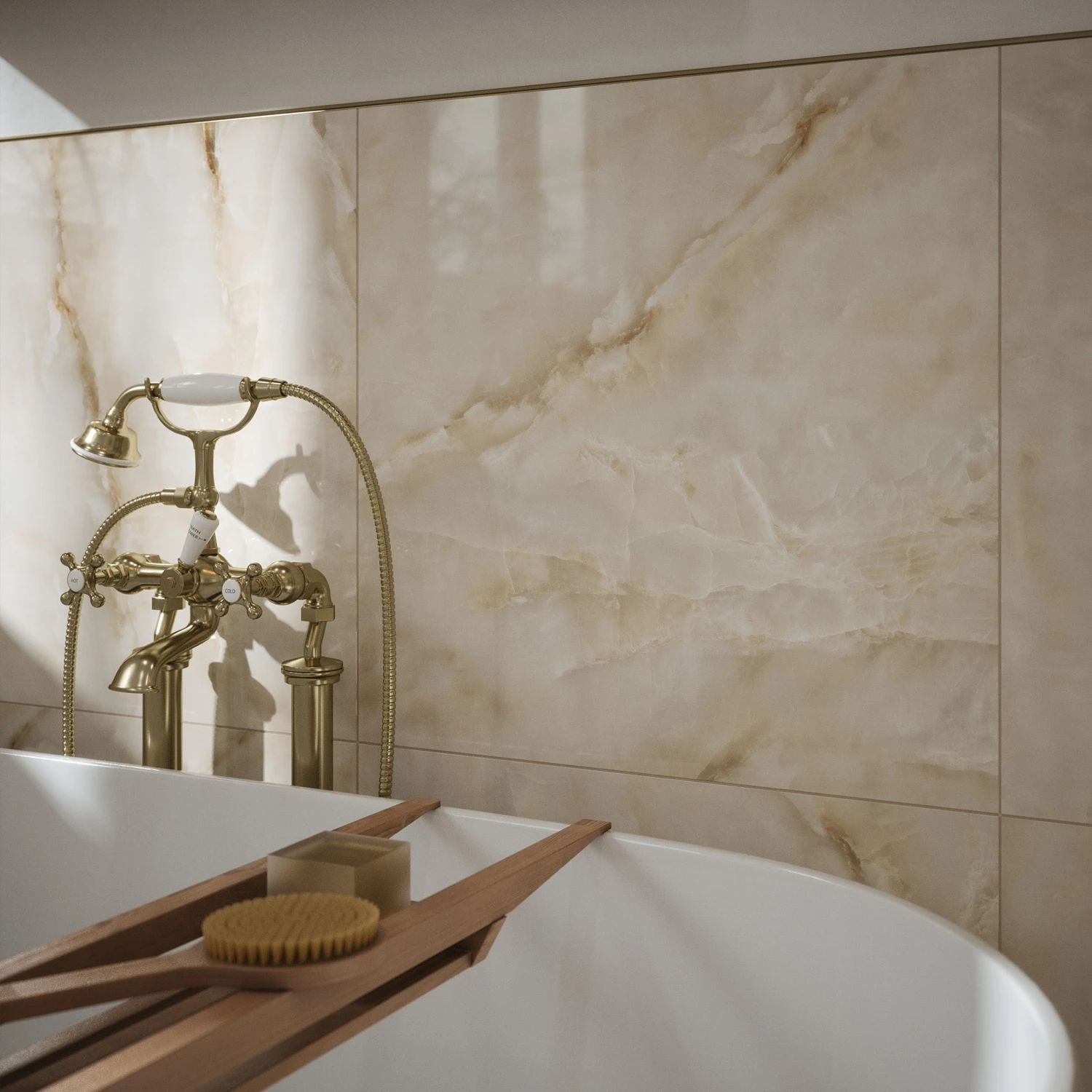 Destiny Pearl Polished Tile 6 Destiny Pearl Polished Tile - Image 6