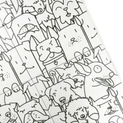 Doodle Dog Patterned Tile -Decor Surface Shop Doodle Dog 04 298234aa a35d 4d51 9795 6a929b731c21