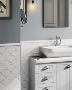 Drops White Wall Tile -Decor Surface Shop DropsWhite2