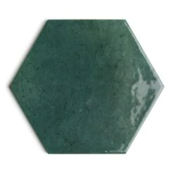 Dwell Emerald Hex Tile -Decor Surface Shop Dwell Emerald Hex 03