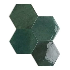 Dwell Emerald Hex Tile -Decor Surface Shop Dwell Emerald Hex 05 28f74adb ba95 4afe ac7b 03d84508d1a3