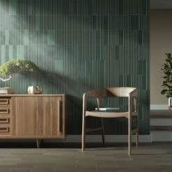 Fluted Emerald Decor Wall Tile 7 Fluted Emerald Decor Wall Tile -Decor Surface Shop Fluted Emeraold Decor 03