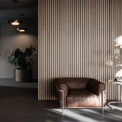 Forest Oak Slat Wood Wall Tile 5 Forest Oak Slat Wood Wall Tile -Decor Surface Shop Forest Oak Slat Wood 03