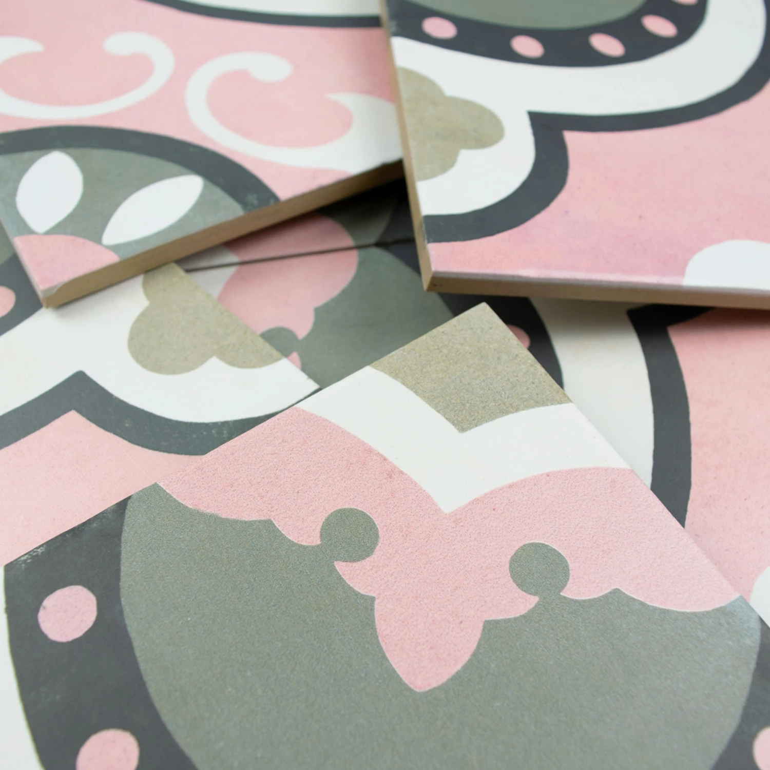 Hanoi Rose Patterned Tile 6 Hanoi Rose Patterned Tile - Image 6