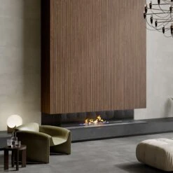 Kinfolk Walnut Slat Wood Wall Tile 6 Kinfolk Walnut Slat Wood Wall Tile -Decor Surface Shop Japandi Walnut 02