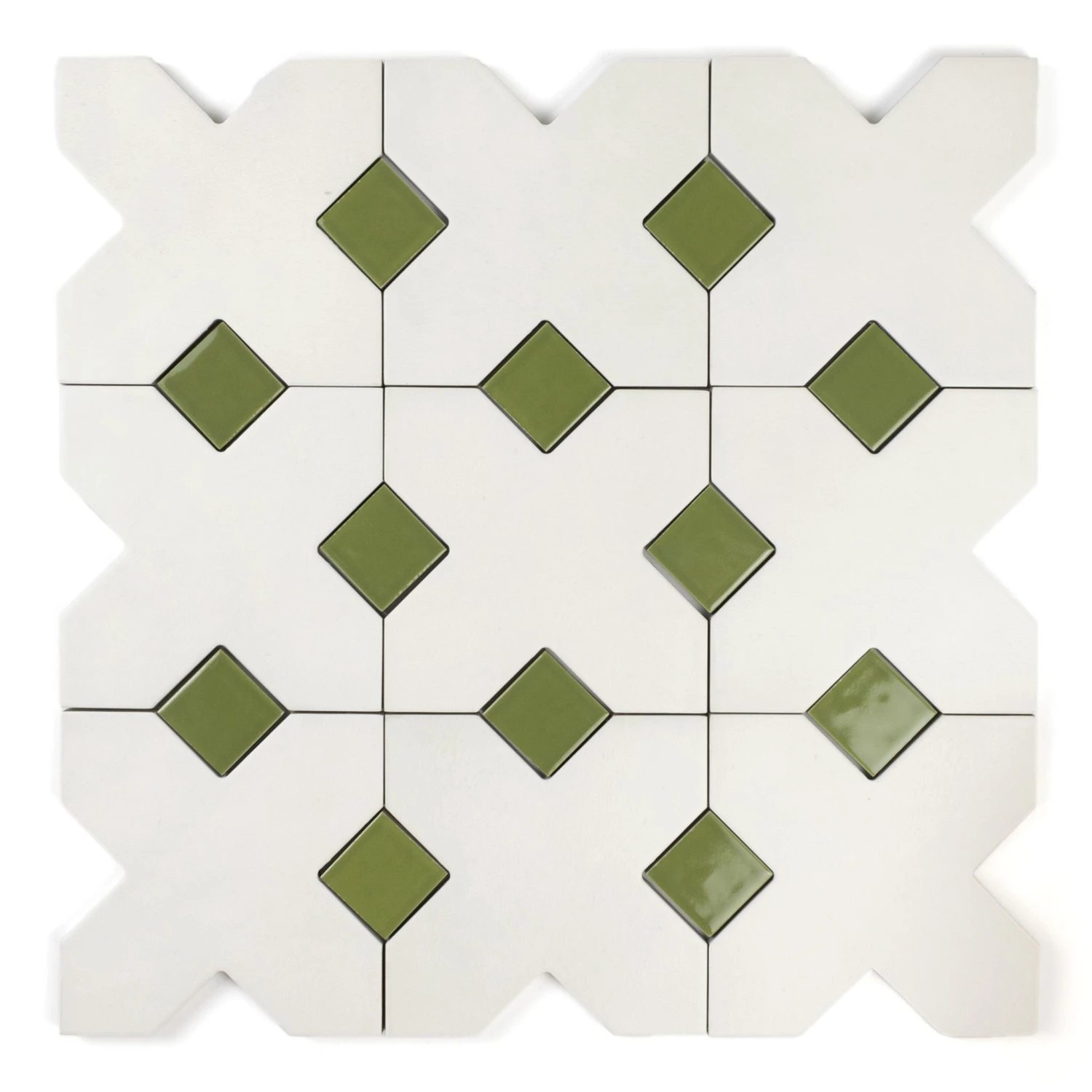 Jardin White Tile 1 Jardin White Tile