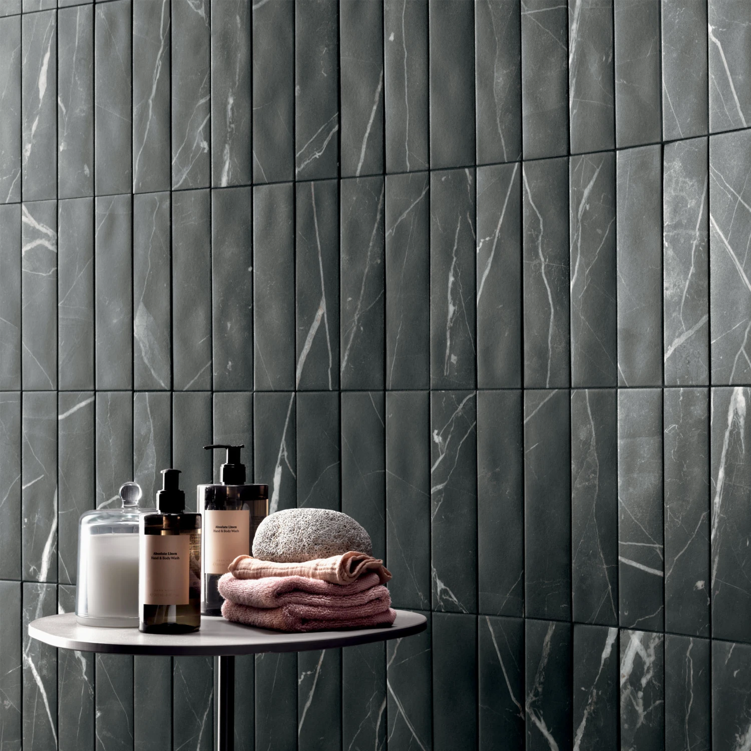 Leonardo Nero Tile 2 Leonardo Nero Tile - Image 2