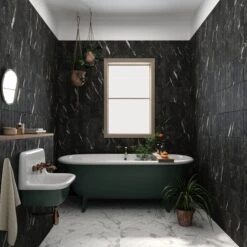 Leonardo Nero Tile 9 Leonardo Nero Tile -Decor Surface Shop Leonardo Nero 06