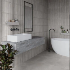 Locke Grey Decor Tile