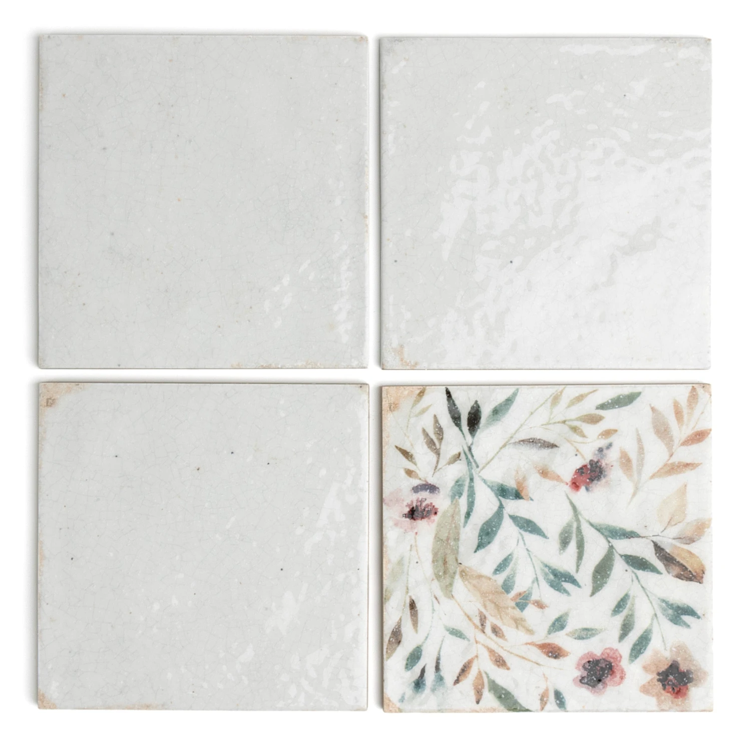 Meadow White Tile 2 Meadow White Tile - Image 2
