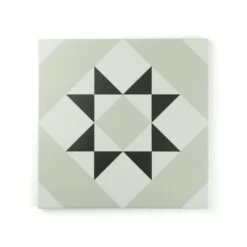 Melville Grey Patterned Tile -Decor Surface Shop Melville Grey 02