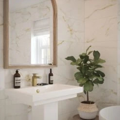 Montana White Matt Tile -Decor Surface Shop Montana Beige Matt 03