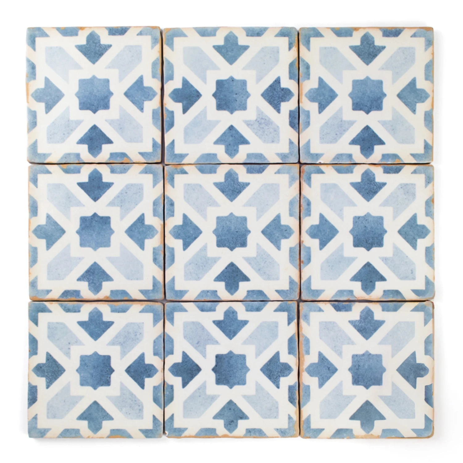 Moorish Azul Patterned Tile 1 Moorish Azul Patterned Tile