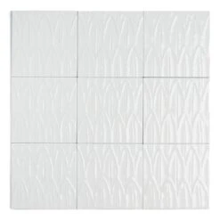 Nancy White Decor Tile
