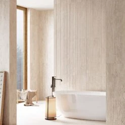 Pantheon Ivory Fluted Tile -Decor Surface Shop Pantheon Ivory Decor 03