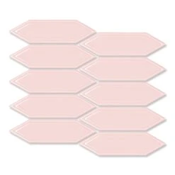Picket Pink Mosaic Tile
