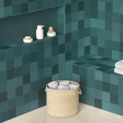 Pixel Teal Tile -Decor Surface Shop Pixel Teal 05