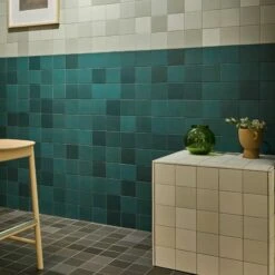 Pixel Teal Tile -Decor Surface Shop Pixel Teal 06