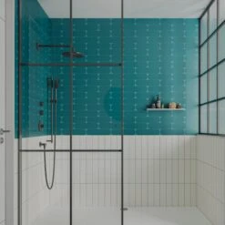 Pop Teal Wall Tile -Decor Surface Shop Pop Teal 04 72acecae a40d 4844 b886 4e709b1ecc86