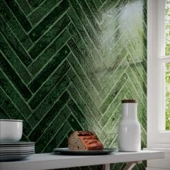 Ramona Green Wall Tile -Decor Surface Shop Ramona Green 03