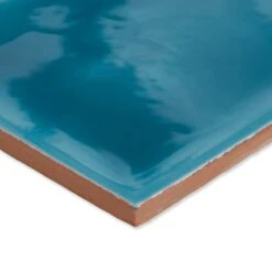 Ripples Blue Wall Tile -Decor Surface Shop RipplesBlueCorner