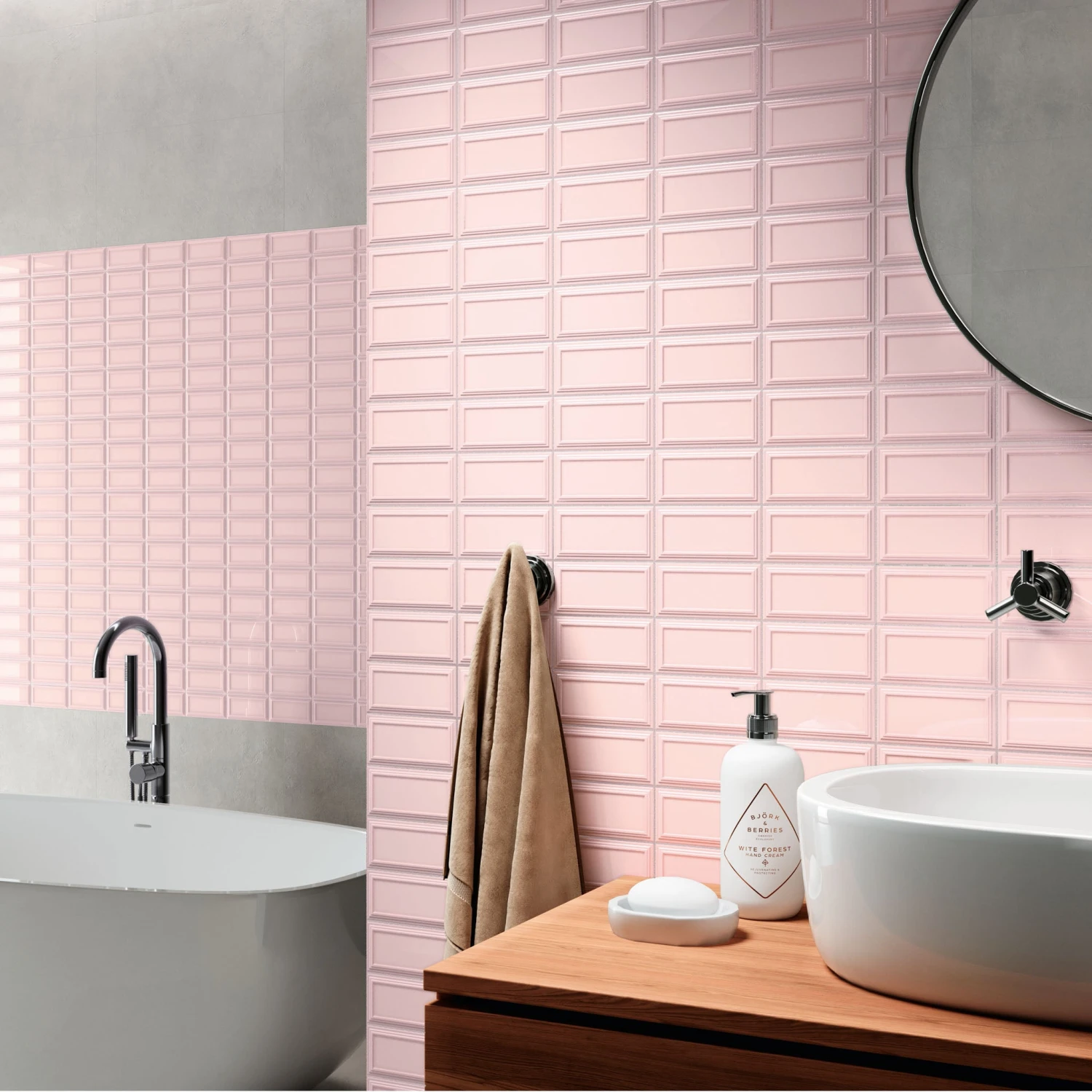 Society Rose Mosaic Tile 2 Society Rose Mosaic Tile - Image 2