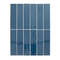 Soho Blue Wall Tile 9 Soho Blue Wall Tile -Decor Surface Shop SohoBlueSet2