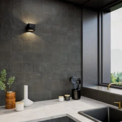 Starburst Nero Terrazzo Tile -Decor Surface Shop Starburst Nero 04