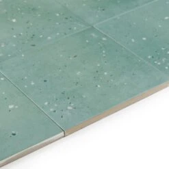 Starburst Teal Terrazzo Tile 10 Starburst Teal Terrazzo Tile -Decor Surface Shop Starburst Teal 07