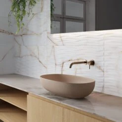 Tiffany Gold Decor Wall Tile