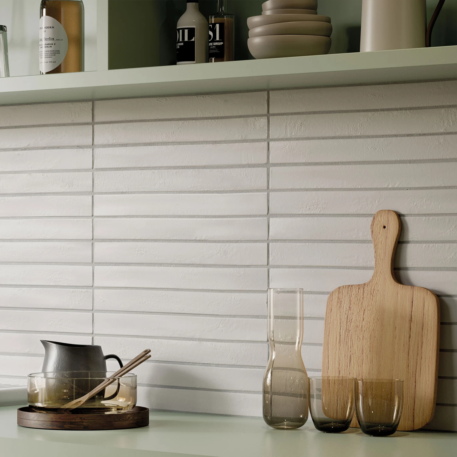 Tribeca White Tile 3 Tribeca White Tile - Image 3