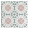 Tropez Mint Patterned Tile