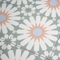 Tropez Mint Patterned Tile -Decor Surface Shop Tropez Mint 06 e8034e6c 5454 47db 8ed1 c6b3428828cc