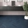 Trove Dark Blue Floor Tile