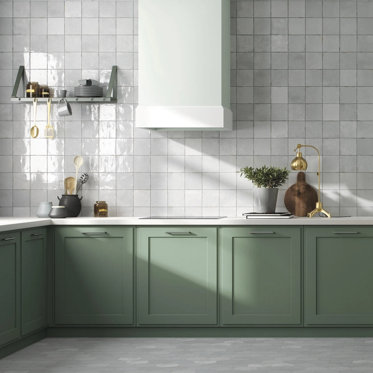 Zellige Grey Wall Tile 1 Zellige Grey Wall Tile