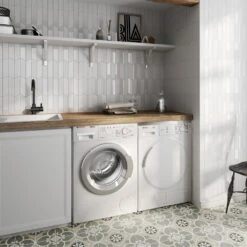 Arrows Matt White Wall Tile -Decor Surface Shop arrows matt white