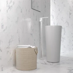 Celine White Decor Tile -Decor Surface Shop celine white 3